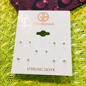 Giani Bernini Jewelry - Sterling Silver 5-Pc. Set Small Ball Stud … Giani Bernini Jewelry - Sterling Silver 5-Pc. Set Small Ball Stud …